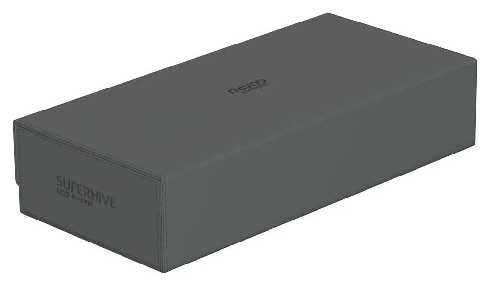 Ultimate Guard Card Storage Box – Superhive 550+ Xenoskin Grey 3