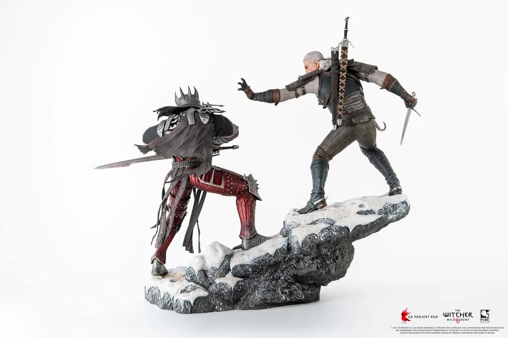 The Witcher 3 Wild Hunt Statue – Geralt vs Eredin Diorama 50 cm 5