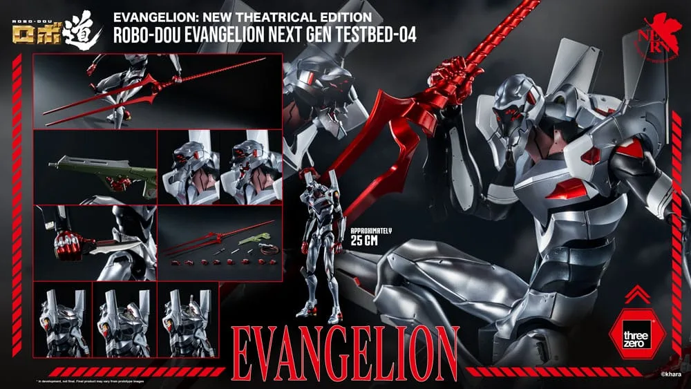 Evangelion Action Figure – Robo-Dou Next Gen Testbed-04 25 cm 15