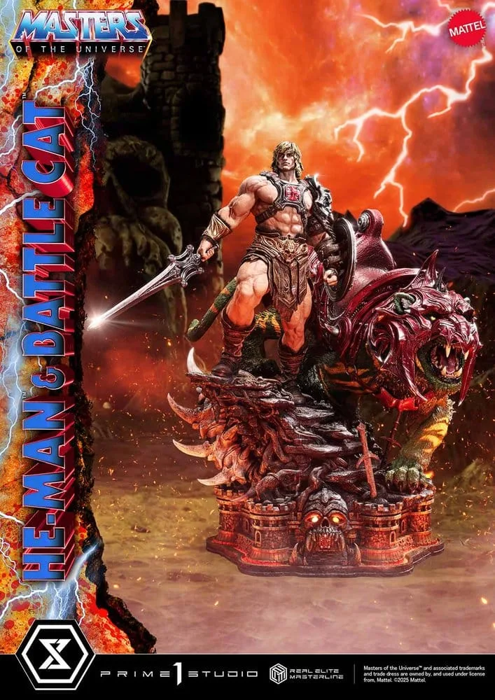 Masters of the Universe Statue – He-Man & Battle Cat 86 cm 22