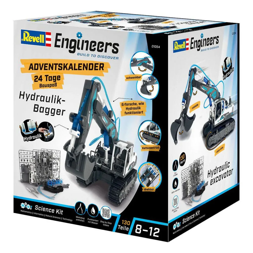 Revell Engineers Advent Calendar – Hydraulic Excavator Model Kit 5