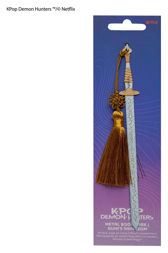 KPop Demon Hunters Metal Bookmark – Rumi’s Saingeom 3