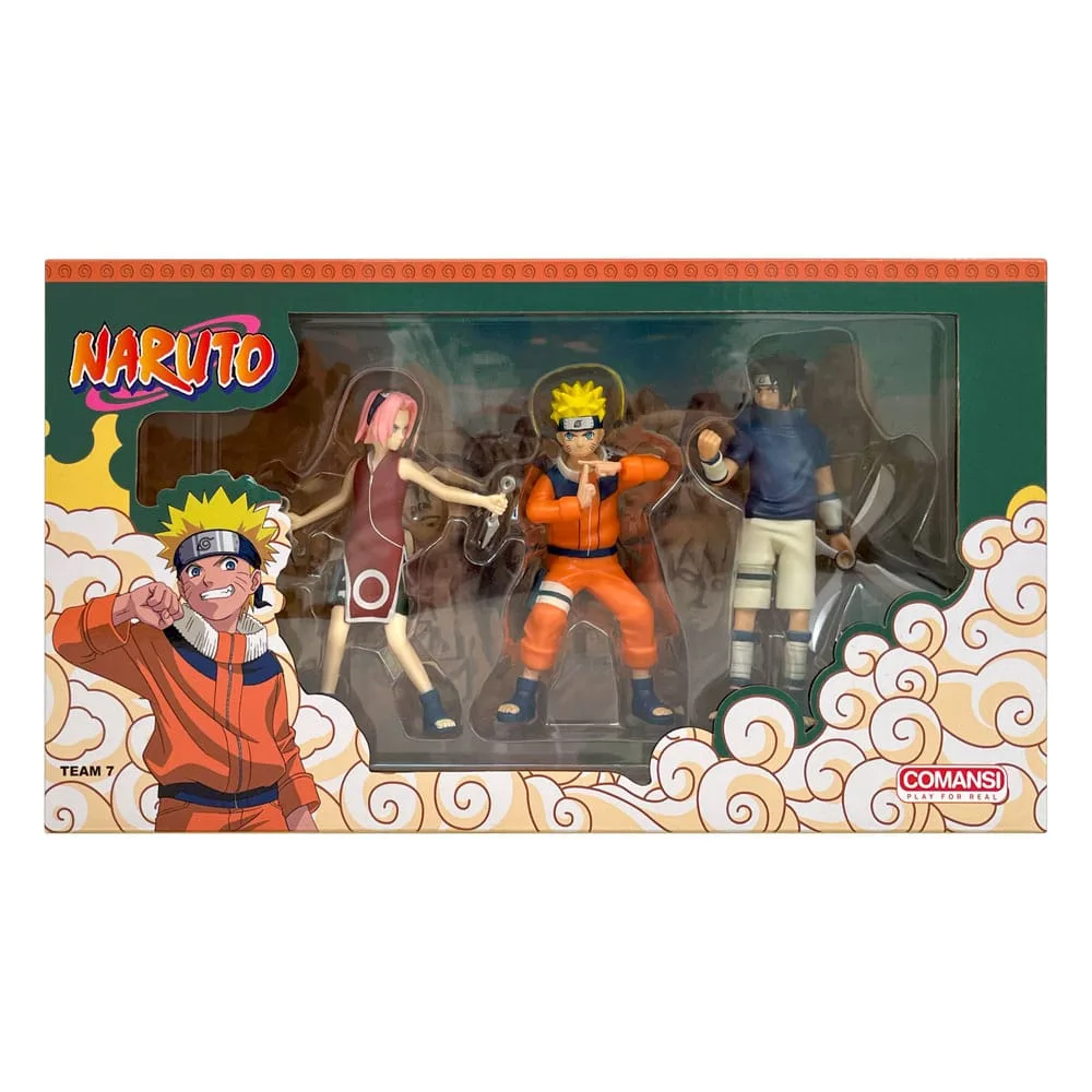 Naruto Shippuden Mini Figure Set – Naruto and Friends 9.5–10.5 cm
