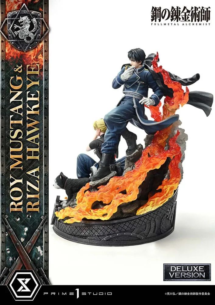 Fullmetal Alchemist Statue – Roy and Riza Deluxe 50 cm 11