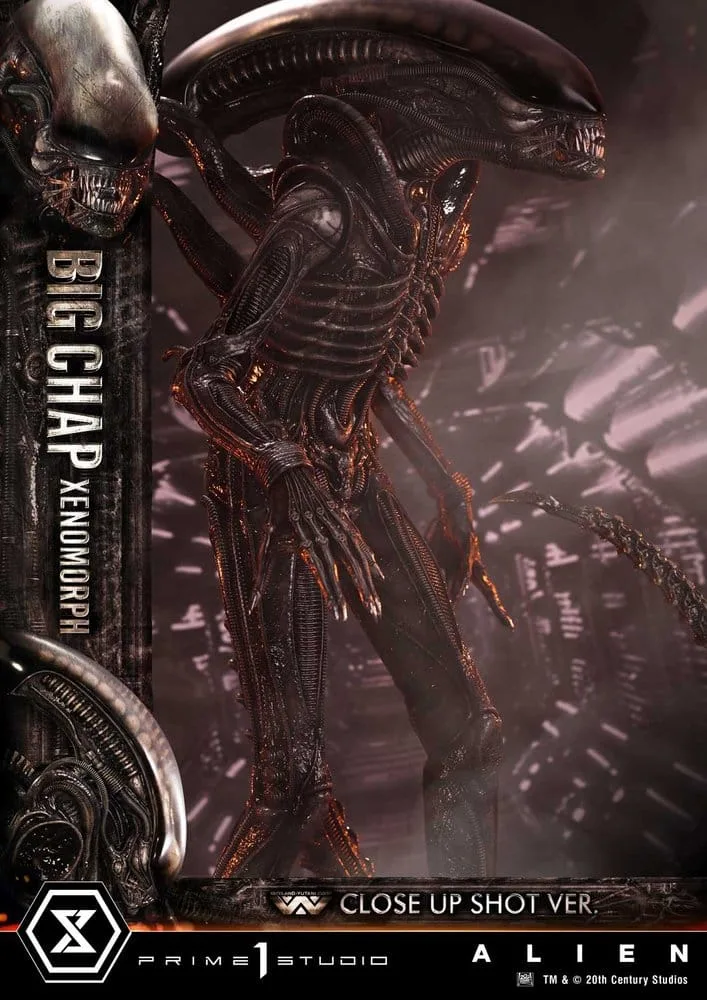 Alien Statue – Big Chap Xenomorph Close Up Shot 100 cm 4