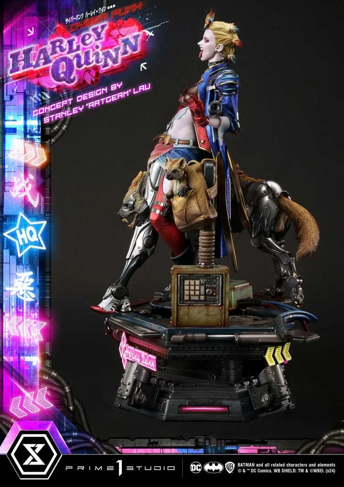 Batman Statue – Cyberpunk Harley Quinn 60 cm 6