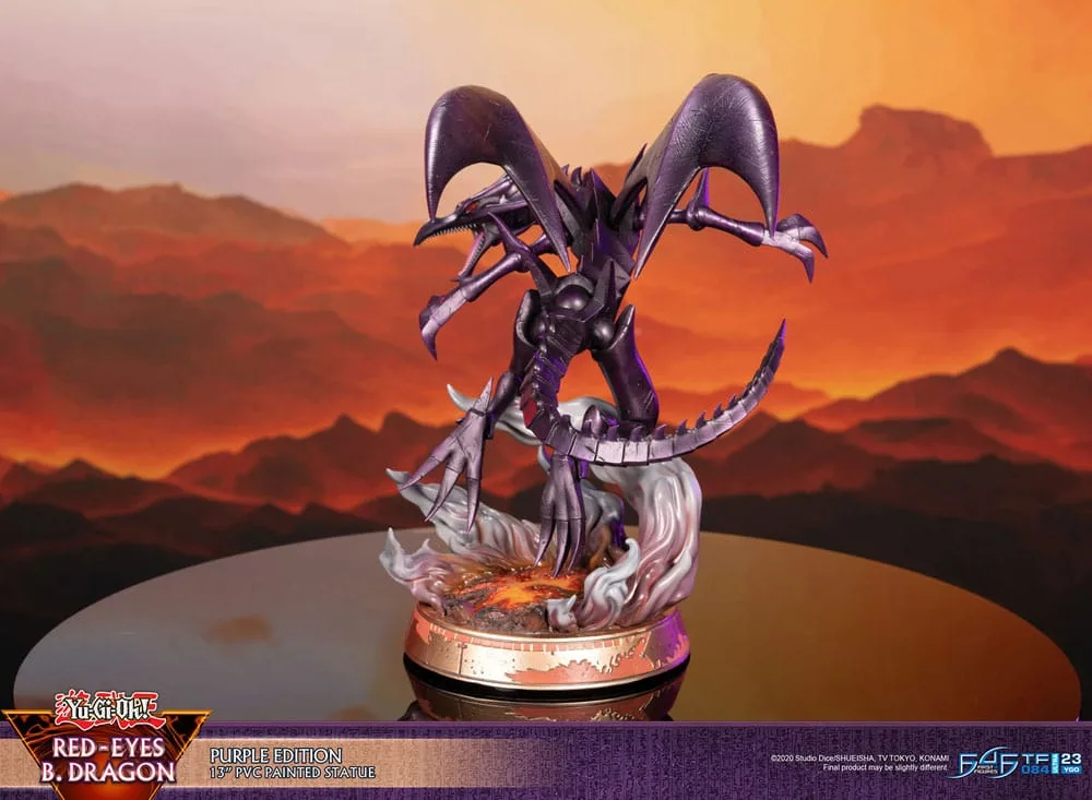 Yu-Gi-Oh Statue – Red-Eyes B. Dragon Purple 33 cm 20