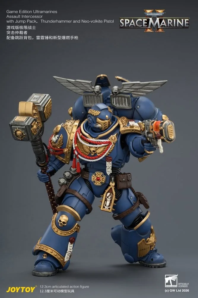 Warhammer Action Figure – Ultramarines Assault Intercessor 12.3 cm 5