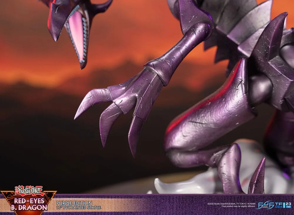 Yu-Gi-Oh Statue – Red-Eyes B. Dragon Purple 33 cm 30