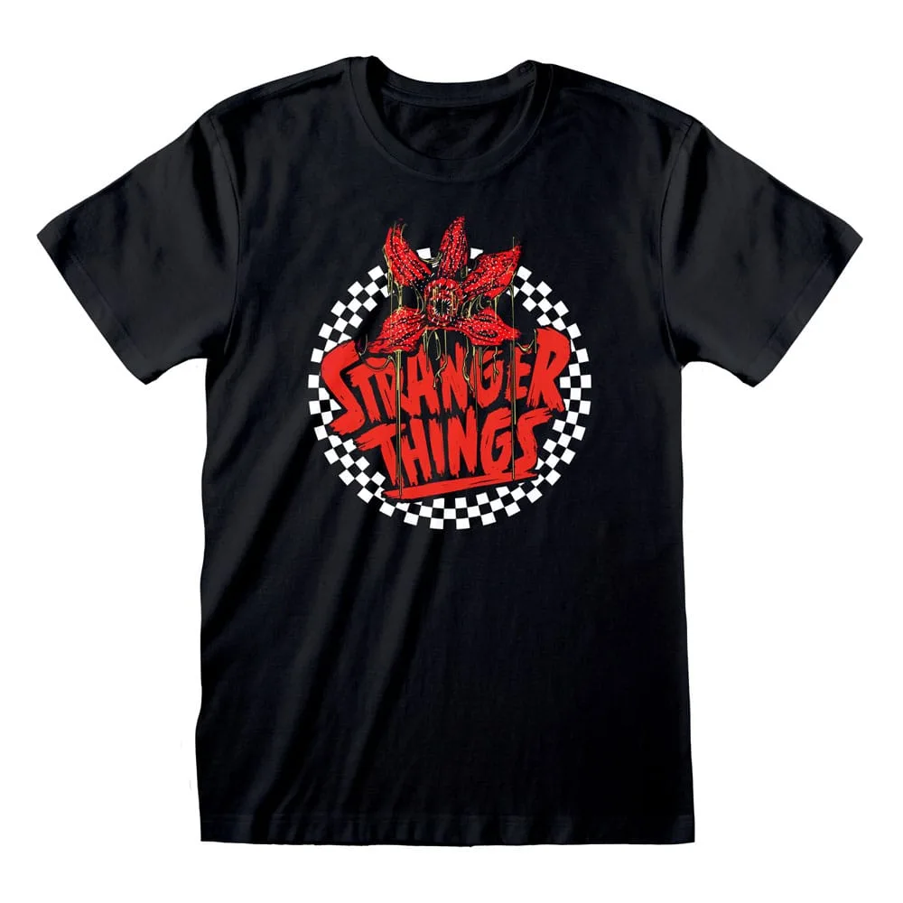 Stranger Things T-Shirt – Checkered Circle Size XL