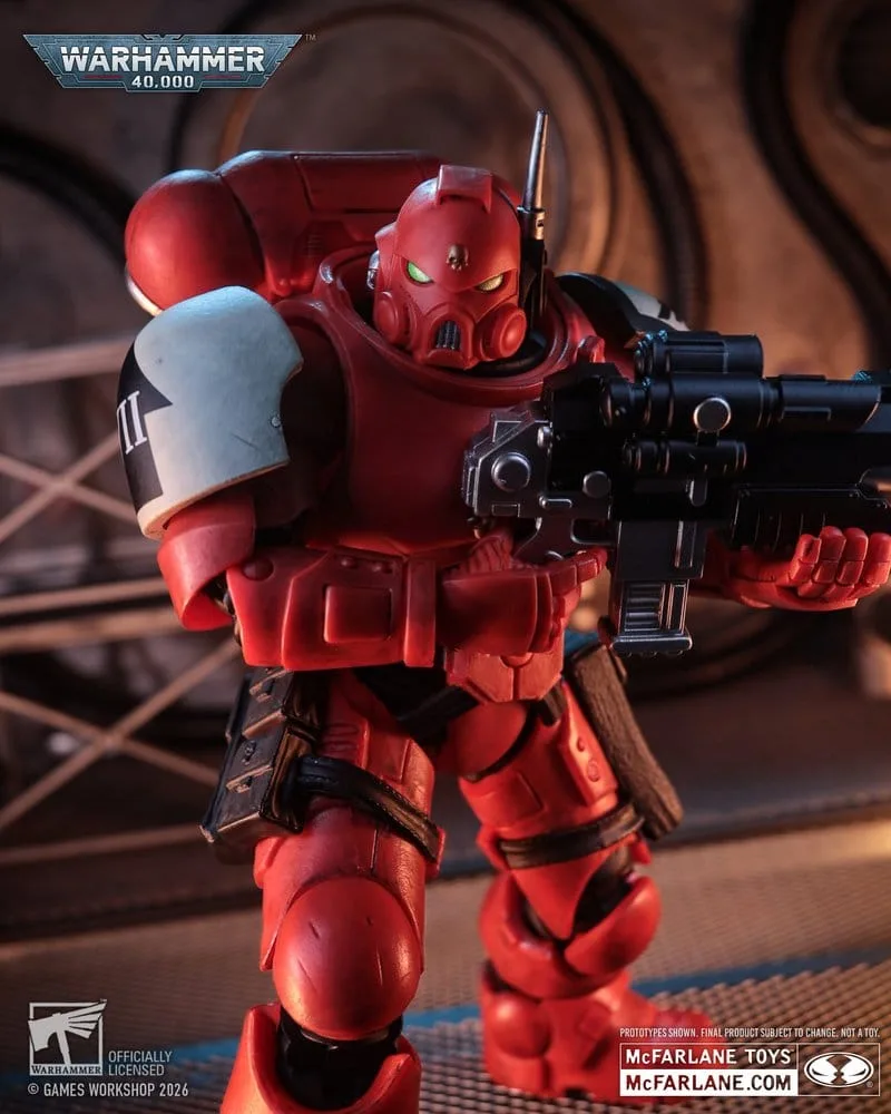 Warhammer 40,000 Action Figure – Blood Ravens Infiltrator 20 cm 12