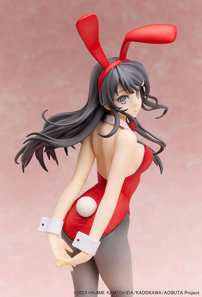 Rascal Does Not Dream Statue – Mai Sakurajima Red Bunny 27 cm 8
