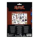 Yu-Gi-Oh Sticker-Set – 4 Bögen wiederverwendbare Vinylaufkleber 4