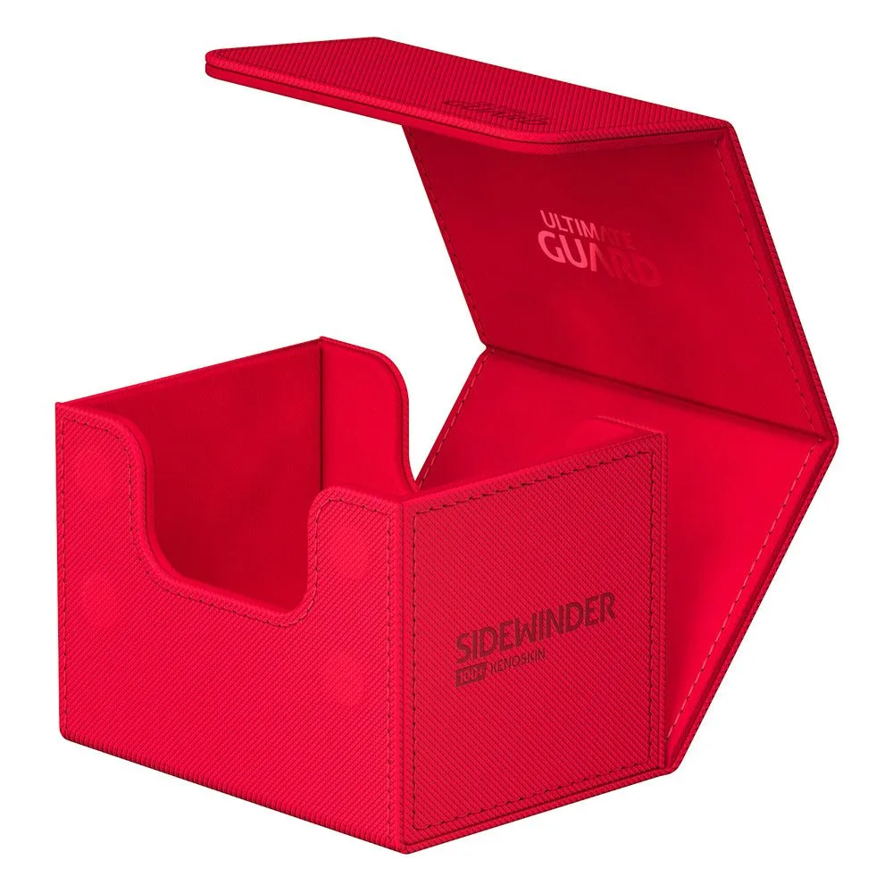 Ultimate Guard Deck Box – Sidewinder 100+ Xenoskin Red