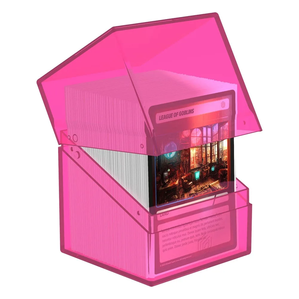 Ultimate Guard Deck Box – Boulder 100+ Clear Rhodonite 2