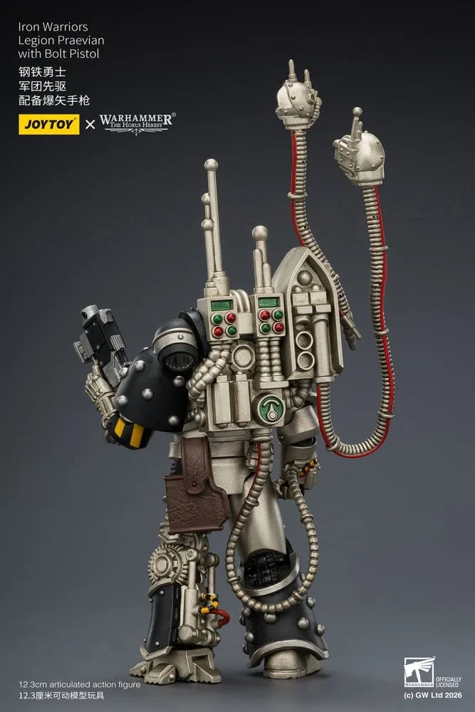 Horus Heresy Actiefiguur – Iron Warriors Legion Praevian 12,3 cm 4