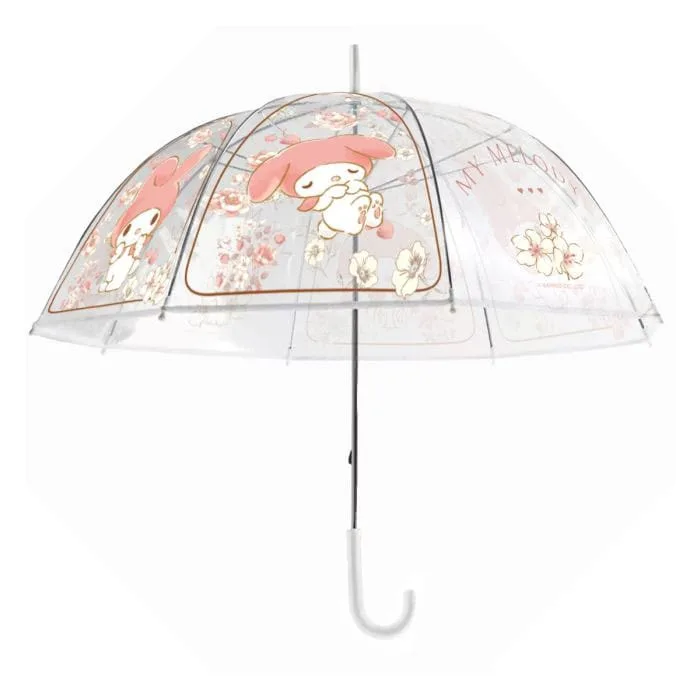 Sanrio Umbrella – My Melody Transparent Floral Garden 96 cm