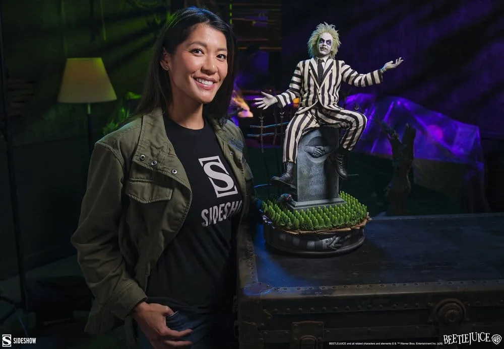 Beetlejuice Mixed Media Statue – Premium Format 54 cm 2