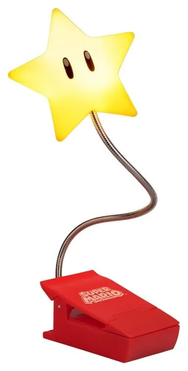 Super Mario Clip Light – Super Star 33 cm 1