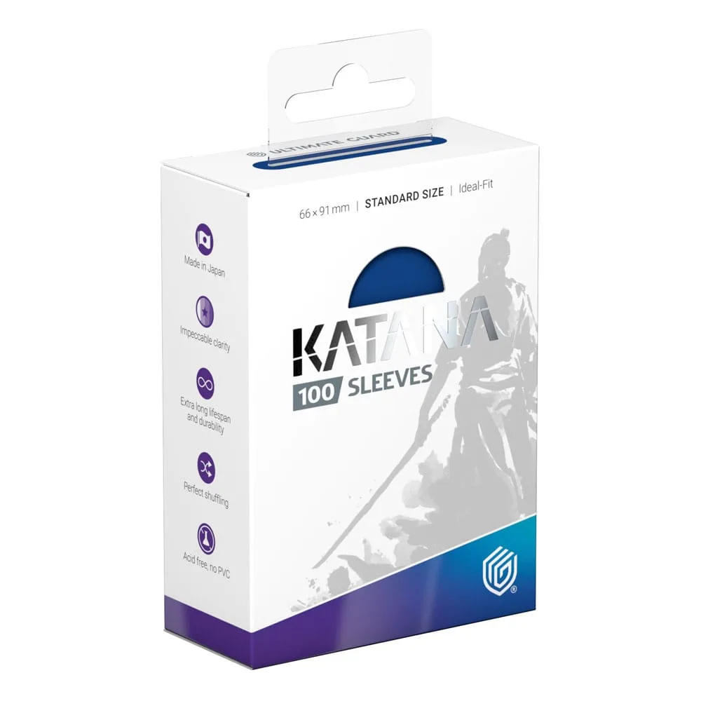 Ultimate Guard Card Sleeves – Katana Blue Bird 66 x 91 mm