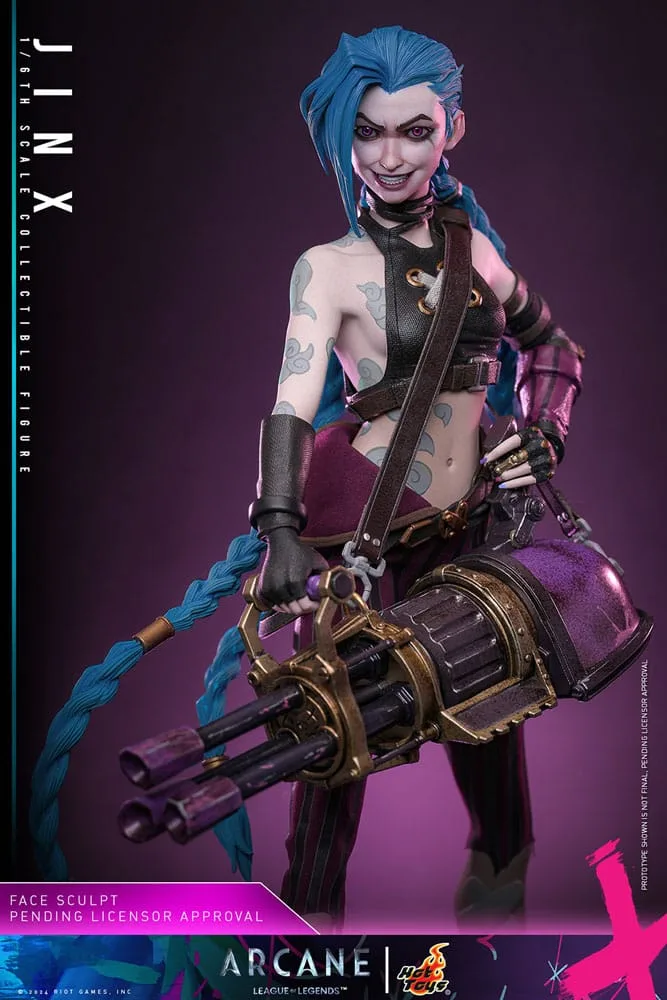 Arcane Action Figure – Jinx 1/6 Scale 27 cm 11