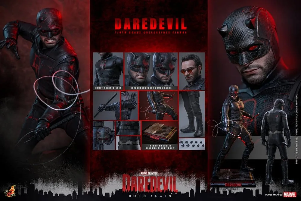 Daredevil Born Again Action Figure – Hot Toys 1/6 30 cm 23
