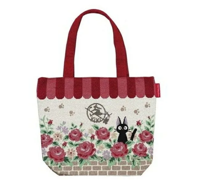 Kiki’s Delivery Service Tote Bag – Jiji Roses 26 x 32 x 15 cm