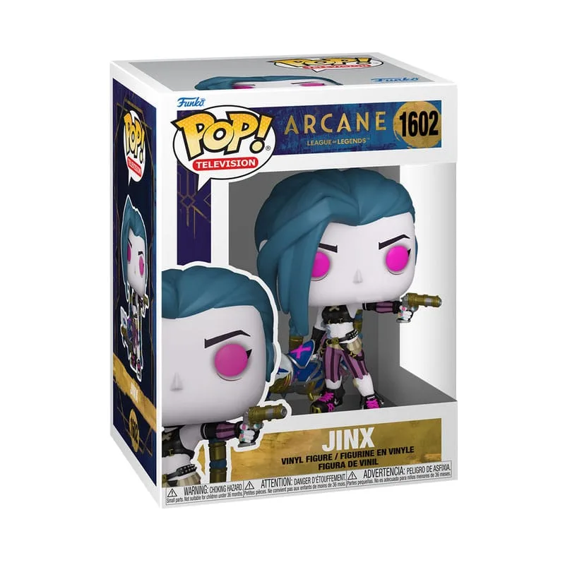 Arcane League of Legends Vinyl Figure – Jinx Funko Pop 9 cm 2