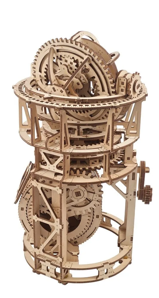 Ugears Wooden Model Kit – Sky Watcher Tourbillon Table Clock 15