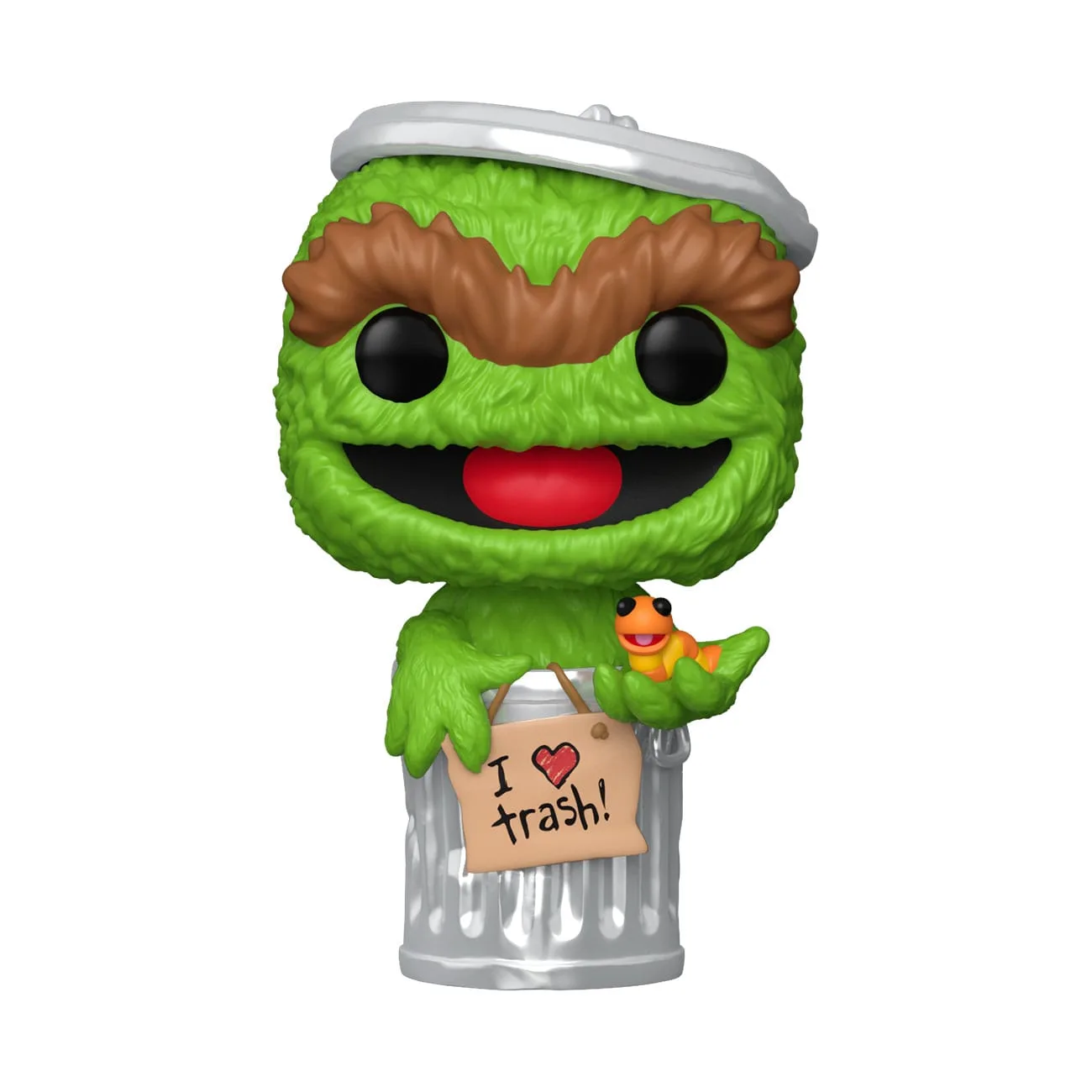 Sesame Street Vinyl Figure – Oscar the Grouch Funko Pop 9 cm