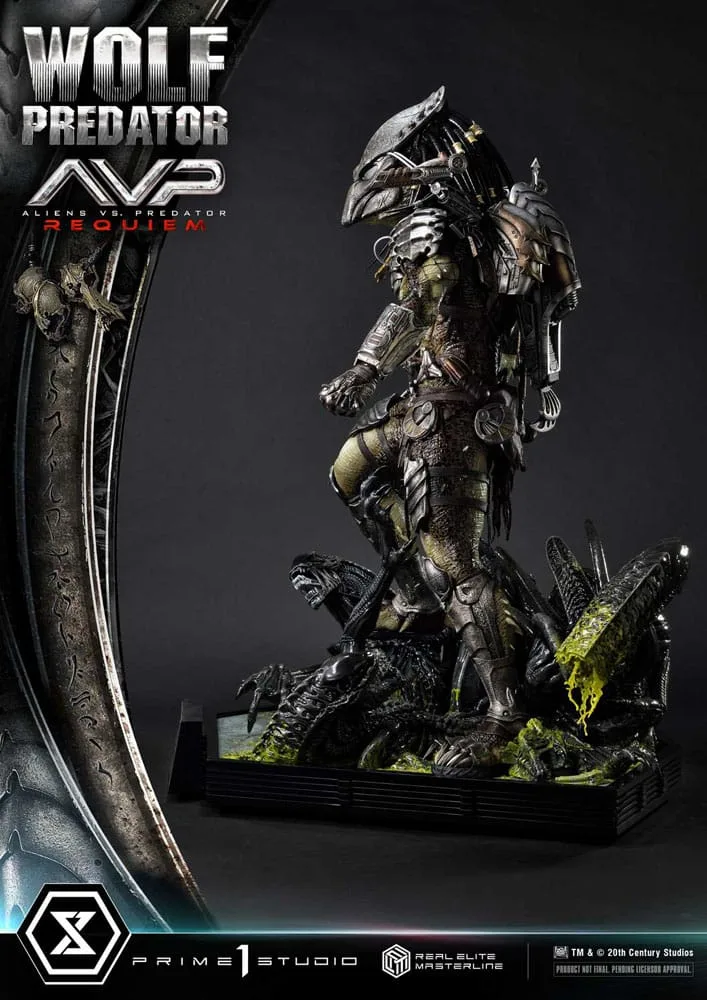 Aliens vs. Predator Requiem Statue – Wolf Predator 1/3 95 cm 14