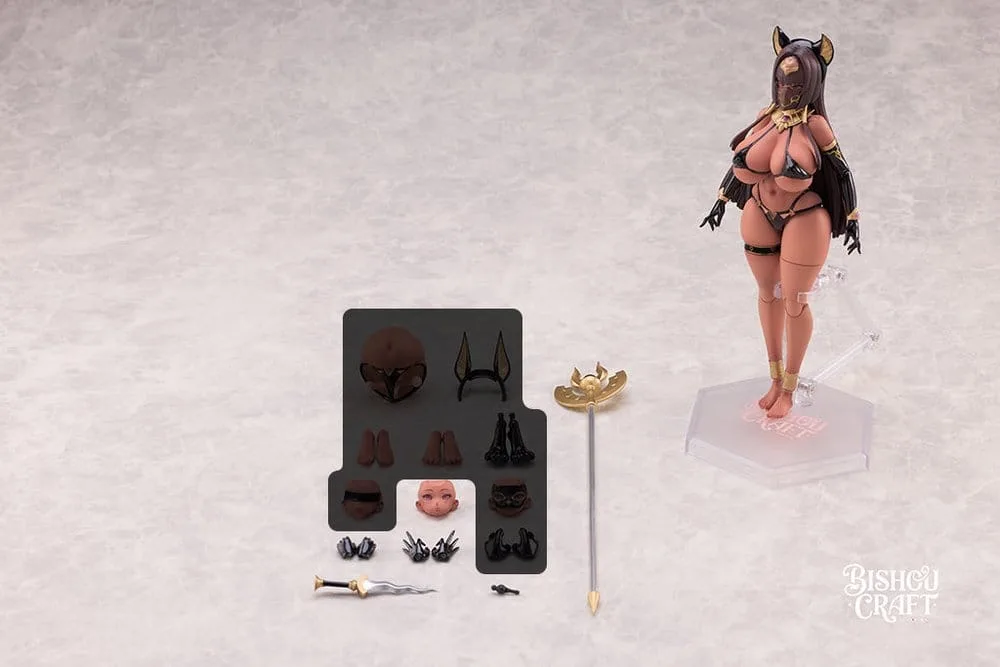 Isekai Emaki Action Figure – Egyptian Goddess Bastet 18 cm 4