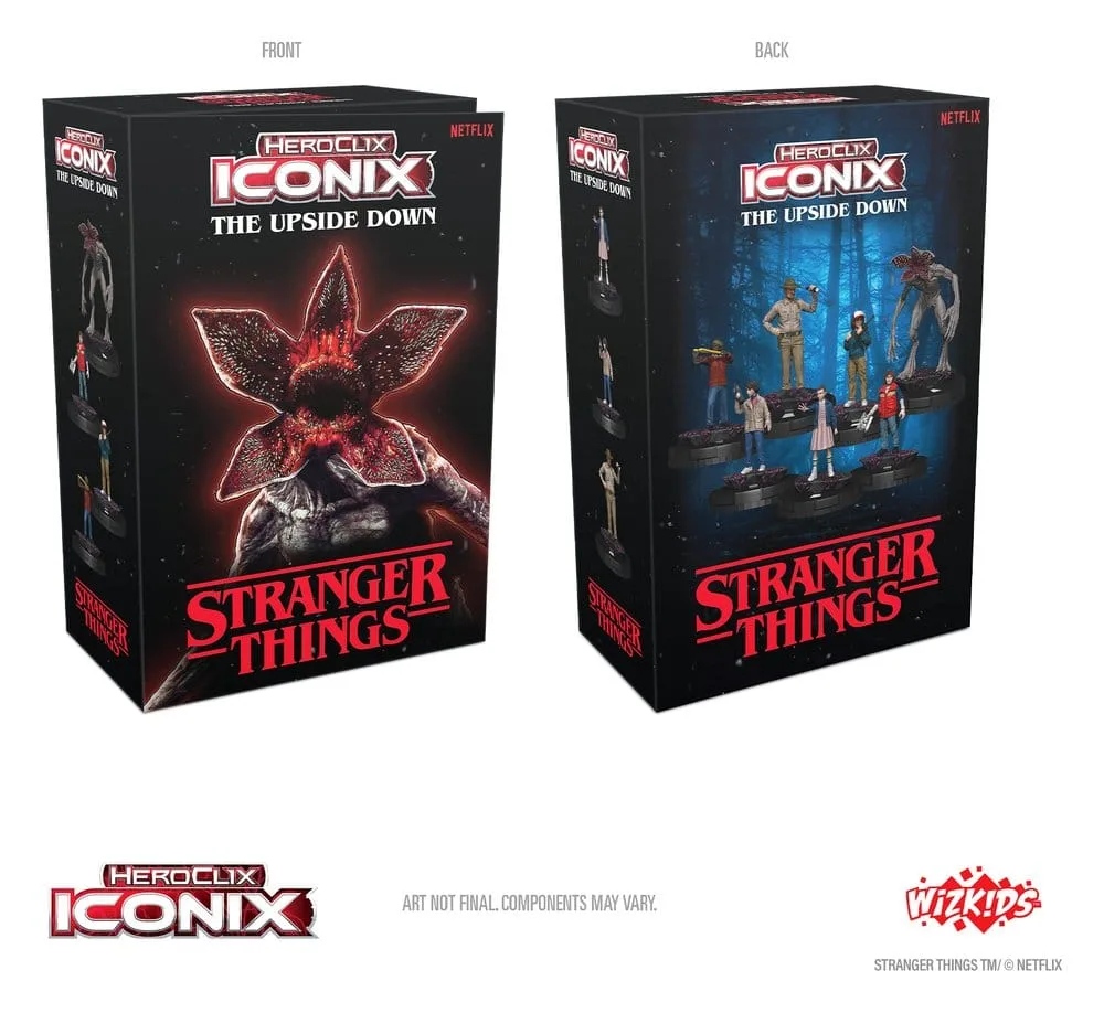 Stranger Things Miniature Set – HeroClix Iconix The Upside Down 10