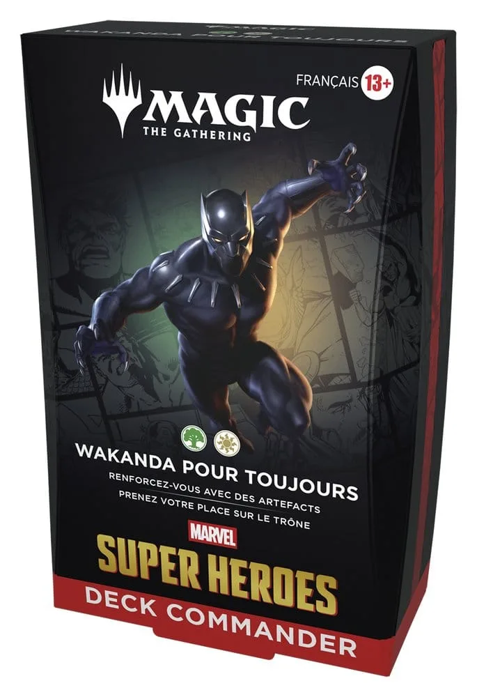 Magic the Gathering Commander Decks – Marvel French Case of 4 7