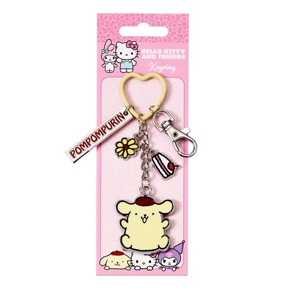 Hello Kitty and Friends Keychain – Pompompurin Charms 15 cm 2