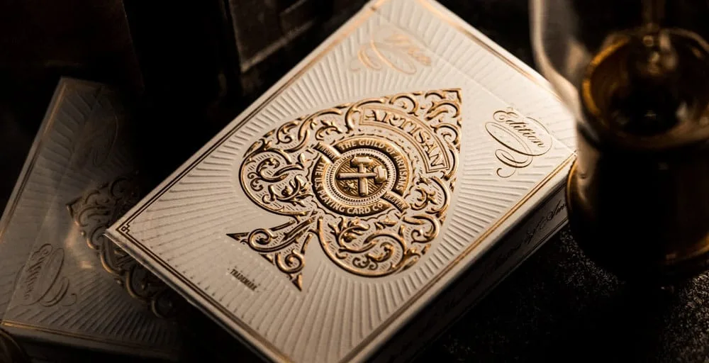 Artisan speelkaarten – White Edition 8