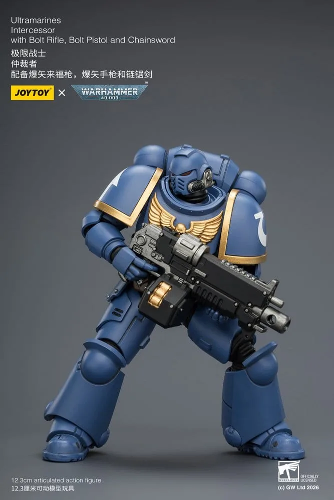 Warhammer 40,000 Action Figure – Ultramarines Intercessor 12.3 cm 13