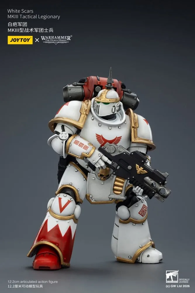 Warhammer Action Figure – White Scars MKIII Tactical Legionary 12 cm 9