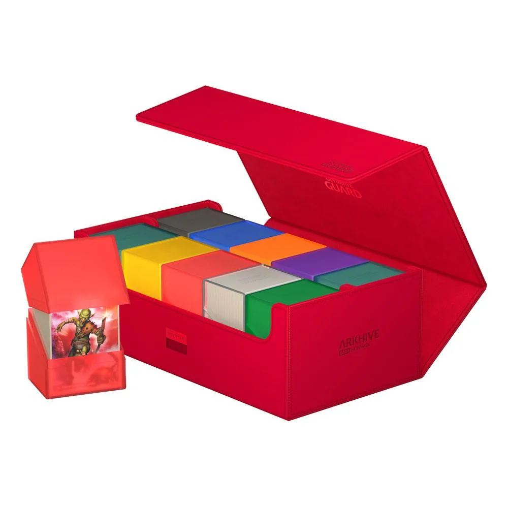 Ultimate Guard Card Box – Arkhive 800+ Xenoskin Red 9