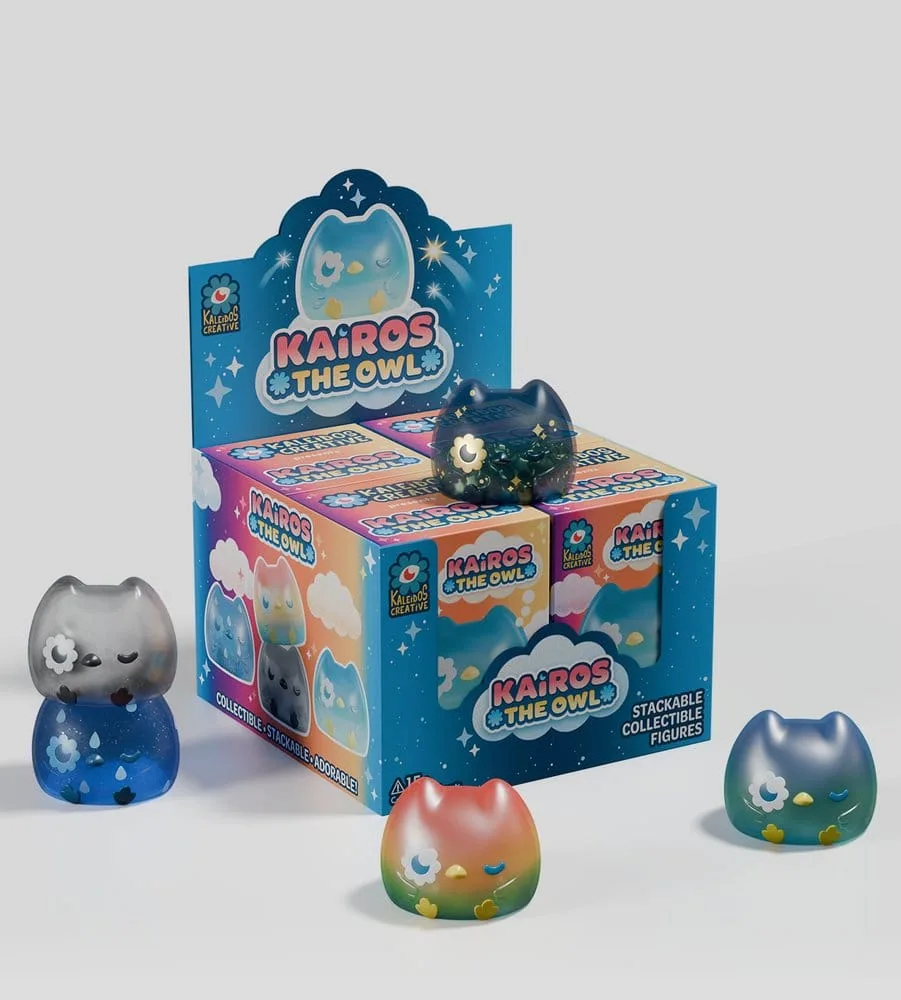 Kairos Mini Figures – Series 1 Blind Box Display of 4 3 cm 8