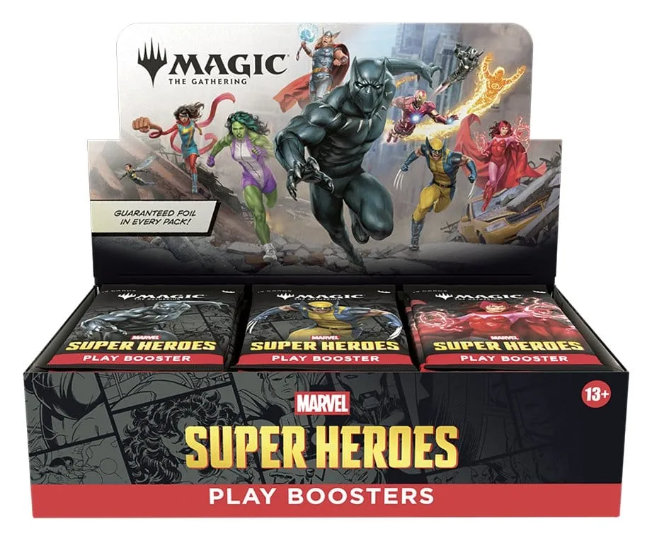 Magic the Gathering Booster Display – Marvel Super Heroes 30 Packs 12