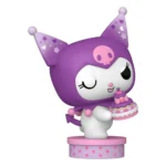 Hello Kitty and Friends Vinyl Figure – Kuromi with Cake 9 cm 1