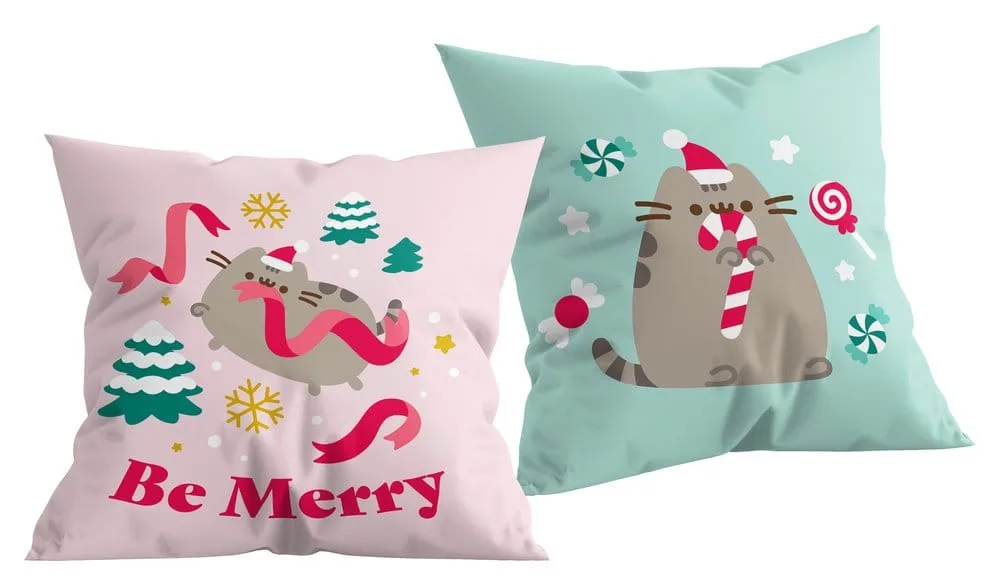 Pusheen Cushion – Be Merry 40 x 40 cm