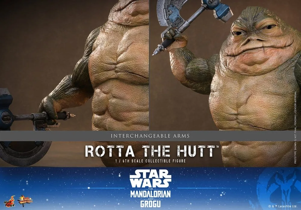 Star Wars Action Figure – Rotta the Hutt 1/6 Scale 32 cm 12