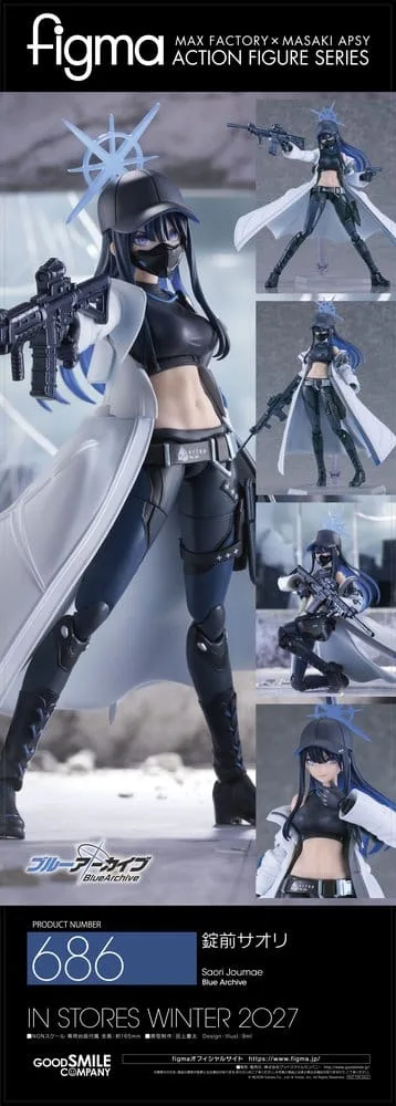 Blue Archive Action Figure – Saori Joumae figma 17 cm 2