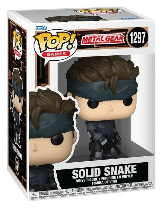 Metal Gear Solid Funko Pop! Figuur – Solid Snake 9 cm 2