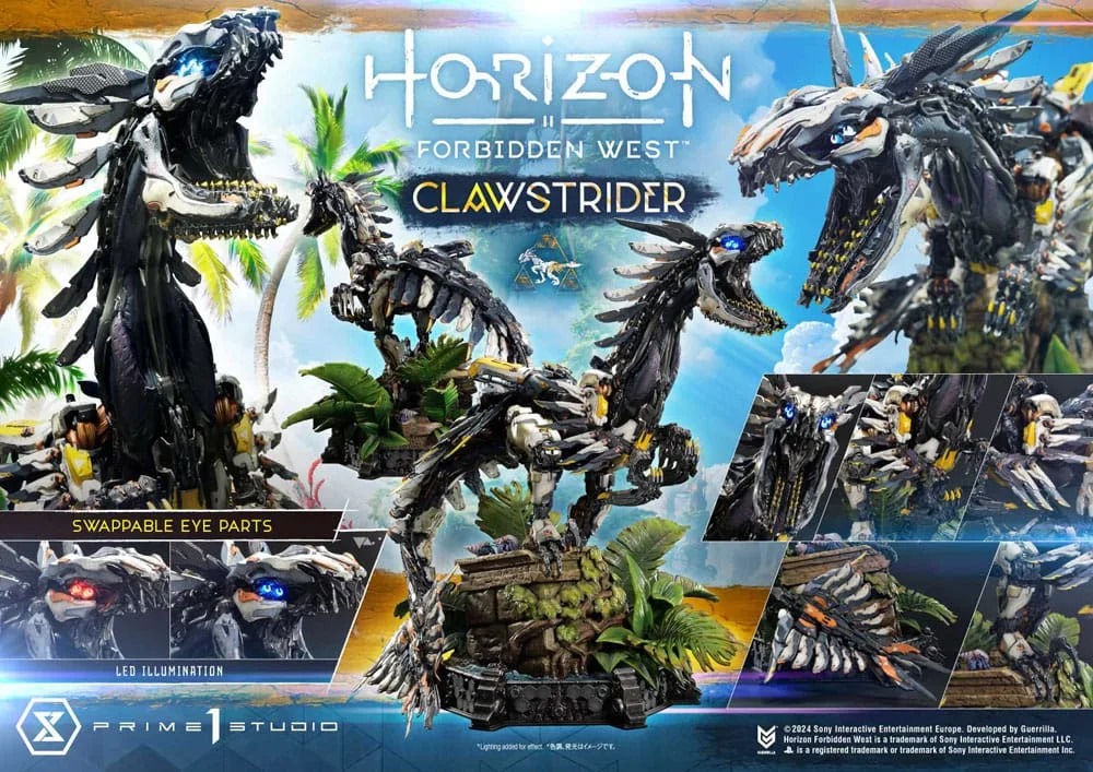 Horizon Forbidden West Statue – Clawstrider Bonus Version 68 cm 2