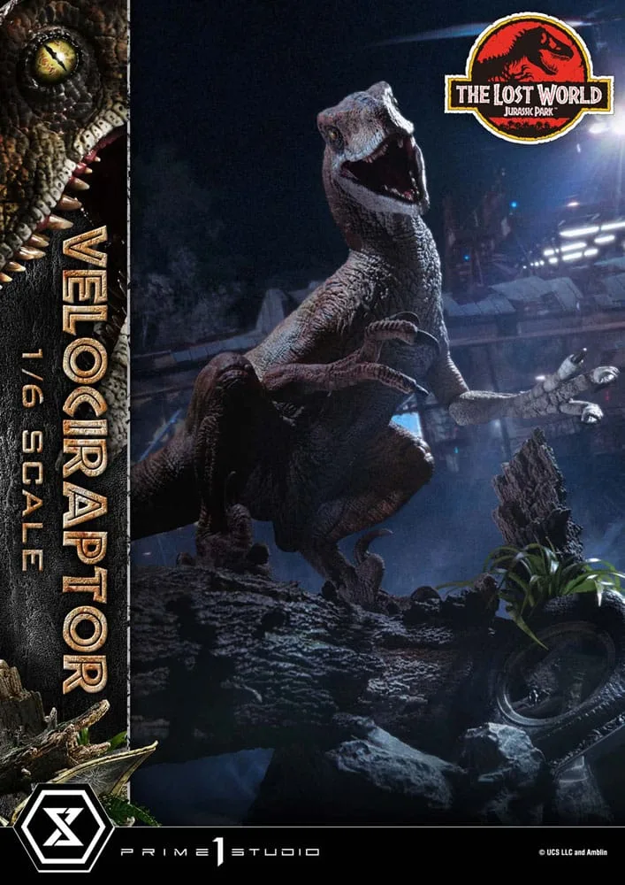 Jurassic Park II Statue – Velociraptor Bonus Version 41 cm 26