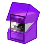 Ultimate Guard Deck Box – Boulder 100+ Clear Amethyst 4