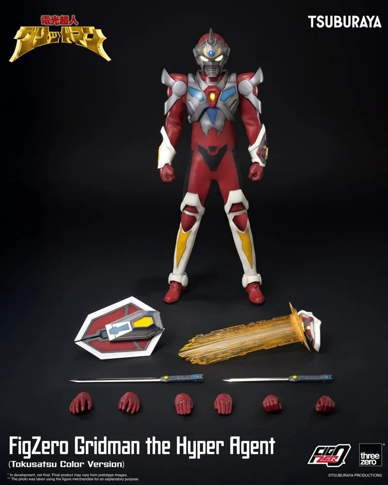 Gridman Action Figure – FigZero Tokusatsu Color Version 30 cm 2